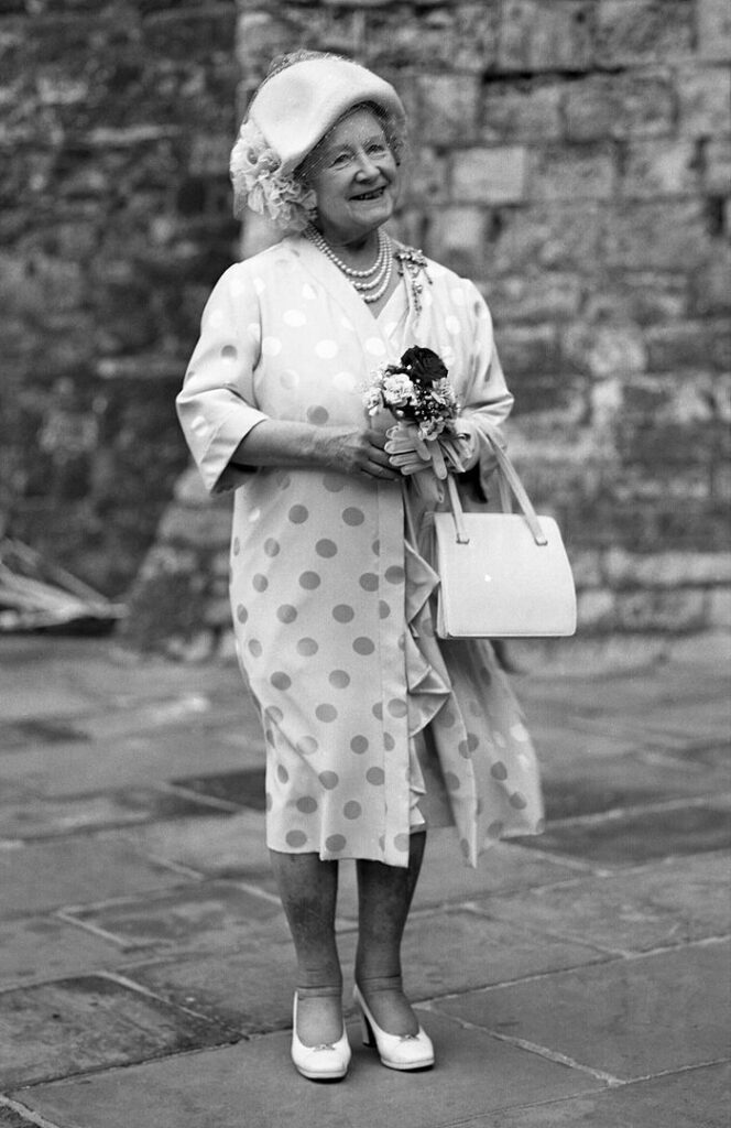 A photograph of The Queen Mother, Queen Elizabeth II’s mother. Photo: Allan Warren